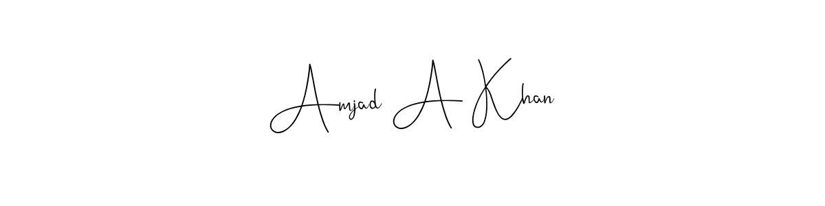 Check out images of Autograph of Amjad A Khan name. Actor Amjad A Khan Signature Style. Andilay-7BmLP is a professional sign style online. Amjad A Khan signature style 4 images and pictures png