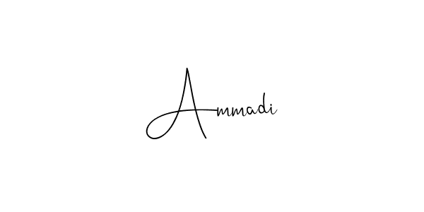 Make a beautiful signature design for name Ammadi. Use this online signature maker to create a handwritten signature for free. Ammadi signature style 4 images and pictures png