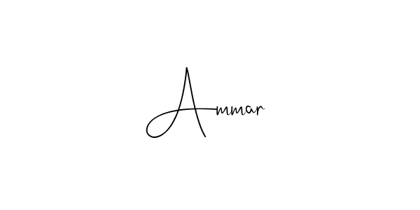 You can use this online signature creator to create a handwritten signature for the name Ammar . This is the best online autograph maker. Ammar  signature style 4 images and pictures png