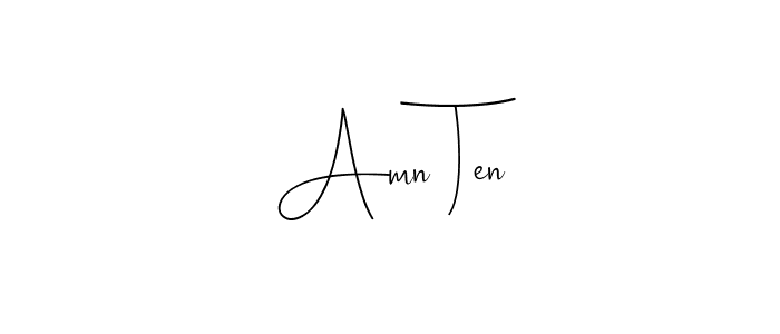 Similarly Andilay-7BmLP is the best handwritten signature design. Signature creator online .You can use it as an online autograph creator for name Amn Ten. Amn Ten signature style 4 images and pictures png