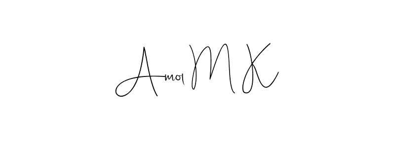 Best and Professional Signature Style for Amol M K. Andilay-7BmLP Best Signature Style Collection. Amol M K signature style 4 images and pictures png