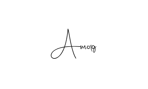 Make a beautiful signature design for name Amolg. With this signature (Andilay-7BmLP) style, you can create a handwritten signature for free. Amolg signature style 4 images and pictures png