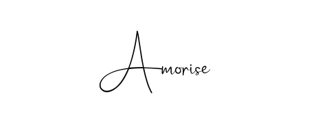 A dynamic signature style for Amorise using Andilay-7BmLP script. Designed to look authentic, handwritten, and professional. Amorise signature style 4 images and pictures png