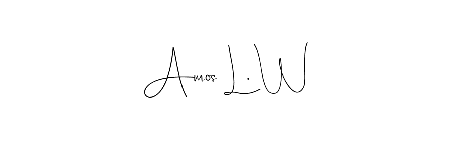 77+ Amos L. W Name Signature Style Ideas | First-Class Electronic ...