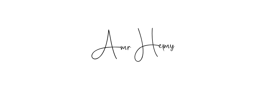 How to make Amr Helmy signature? Andilay-7BmLP is a professional autograph style. Create handwritten signature for Amr Helmy name. Amr Helmy signature style 4 images and pictures png