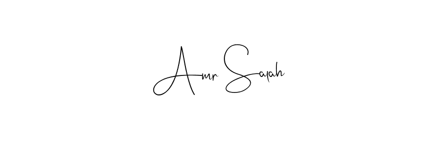 Also You can easily find your signature by using the search form. We will create Amr Salah name handwritten signature images for you free of cost using Andilay-7BmLP sign style. Amr Salah signature style 4 images and pictures png