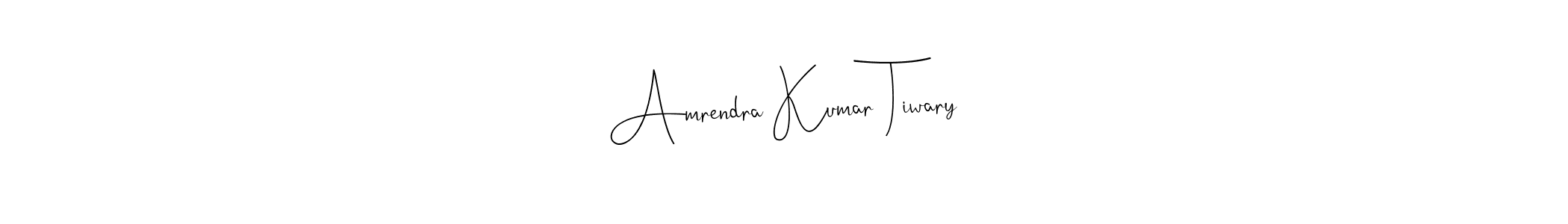 Make a beautiful signature design for name Amrendra Kumar Tiwary. With this signature (Andilay-7BmLP) style, you can create a handwritten signature for free. Amrendra Kumar Tiwary signature style 4 images and pictures png