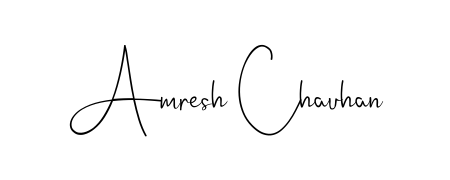 This is the best signature style for the Amresh Chauhan name. Also you like these signature font (Andilay-7BmLP). Mix name signature. Amresh Chauhan signature style 4 images and pictures png