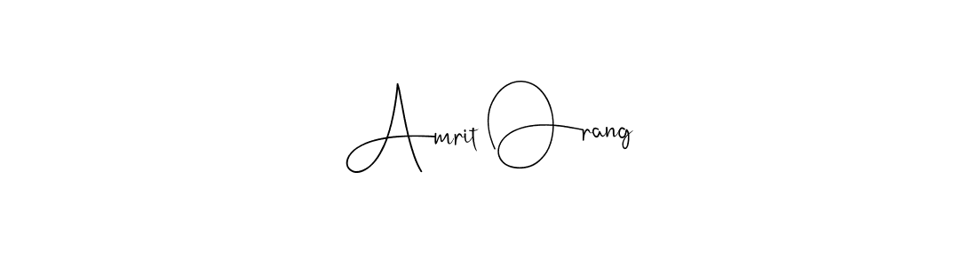 Make a beautiful signature design for name Amrit Orang. Use this online signature maker to create a handwritten signature for free. Amrit Orang signature style 4 images and pictures png