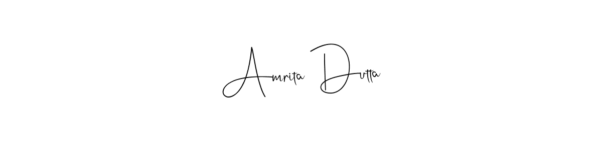Also You can easily find your signature by using the search form. We will create Amrita Dutta name handwritten signature images for you free of cost using Andilay-7BmLP sign style. Amrita Dutta signature style 4 images and pictures png
