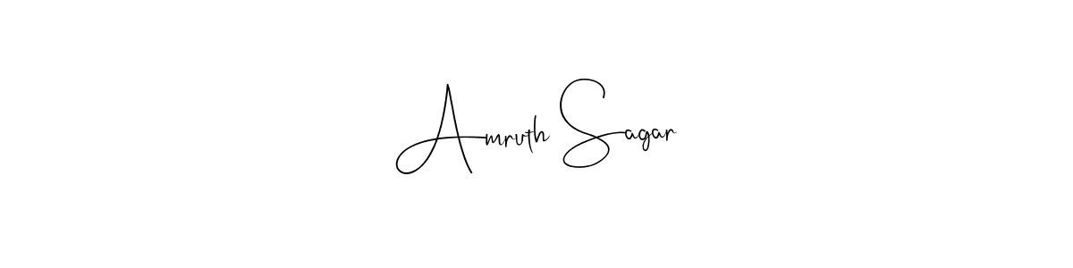 You can use this online signature creator to create a handwritten signature for the name Amruth Sagar. This is the best online autograph maker. Amruth Sagar signature style 4 images and pictures png