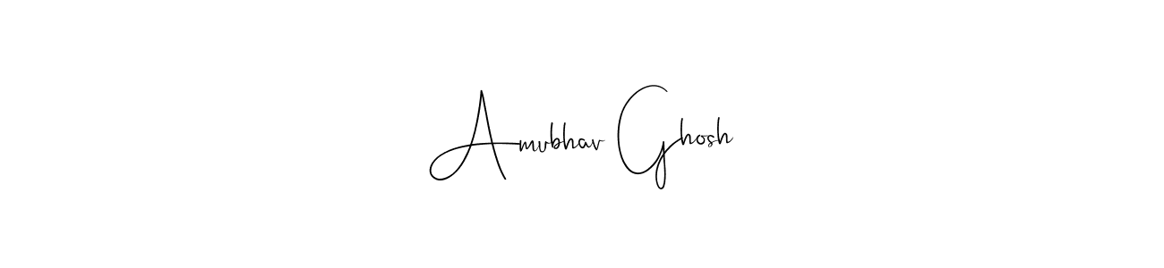 Similarly Andilay-7BmLP is the best handwritten signature design. Signature creator online .You can use it as an online autograph creator for name Amubhav Ghosh. Amubhav Ghosh signature style 4 images and pictures png