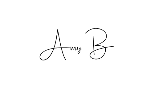 Once you've used our free online signature maker to create your best signature Andilay-7BmLP style, it's time to enjoy all of the benefits that Amy B name signing documents. Amy B signature style 4 images and pictures png