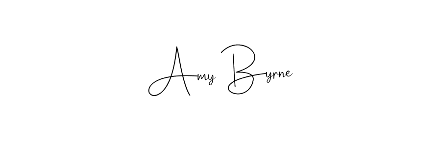 Amy Byrne stylish signature style. Best Handwritten Sign (Andilay-7BmLP) for my name. Handwritten Signature Collection Ideas for my name Amy Byrne. Amy Byrne signature style 4 images and pictures png