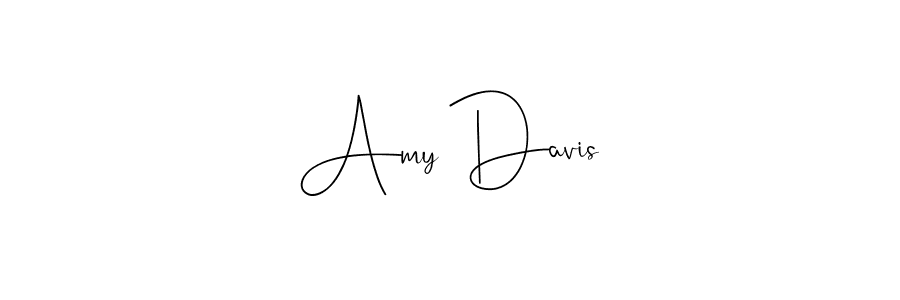 How to make Amy Davis signature? Andilay-7BmLP is a professional autograph style. Create handwritten signature for Amy Davis name. Amy Davis signature style 4 images and pictures png