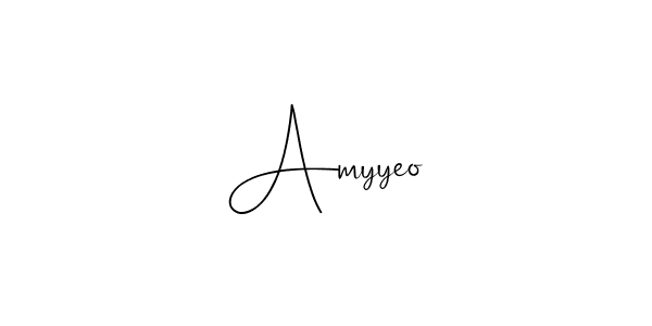 It looks lik you need a new signature style for name Amyyeo. Design unique handwritten (Andilay-7BmLP) signature with our free signature maker in just a few clicks. Amyyeo signature style 4 images and pictures png