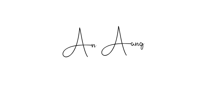 Here are the top 10 professional signature styles for the name An Aang. These are the best autograph styles you can use for your name. An Aang signature style 4 images and pictures png