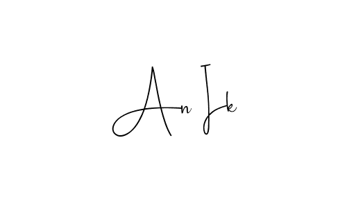 Make a short An Ik signature style. Manage your documents anywhere anytime using Andilay-7BmLP. Create and add eSignatures, submit forms, share and send files easily. An Ik signature style 4 images and pictures png