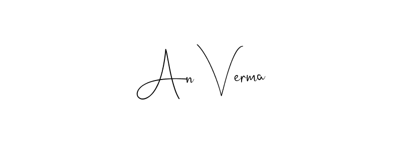 Also You can easily find your signature by using the search form. We will create An Verma name handwritten signature images for you free of cost using Andilay-7BmLP sign style. An Verma signature style 4 images and pictures png