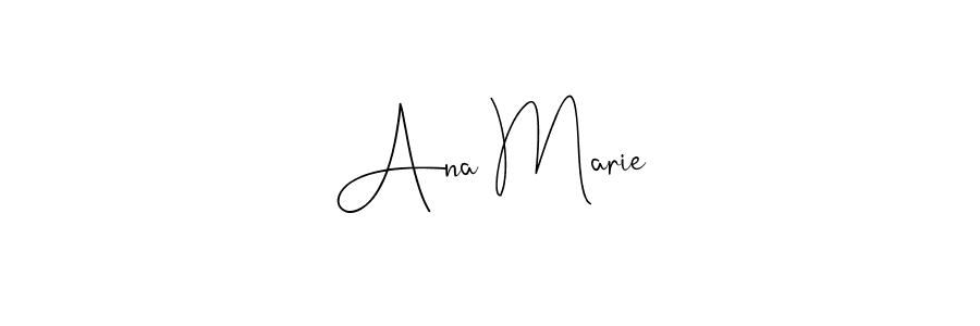 Create a beautiful signature design for name Ana Marie. With this signature (Andilay-7BmLP) fonts, you can make a handwritten signature for free. Ana Marie signature style 4 images and pictures png