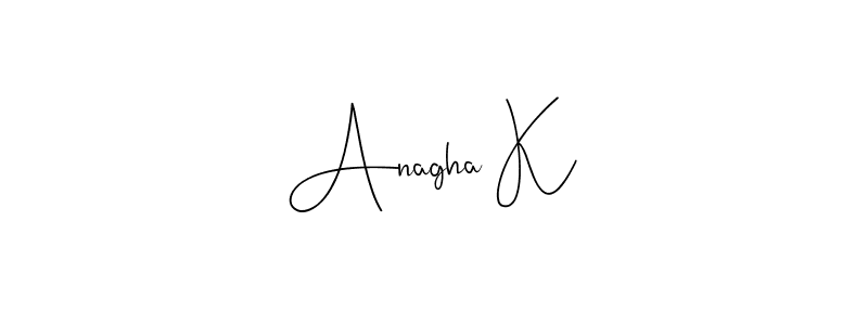 Once you've used our free online signature maker to create your best signature Andilay-7BmLP style, it's time to enjoy all of the benefits that Anagha K name signing documents. Anagha K signature style 4 images and pictures png