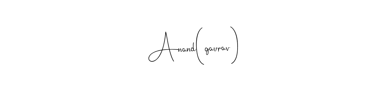 Use a signature maker to create a handwritten signature online. With this signature software, you can design (Andilay-7BmLP) your own signature for name Anand(gaurav). Anand(gaurav) signature style 4 images and pictures png