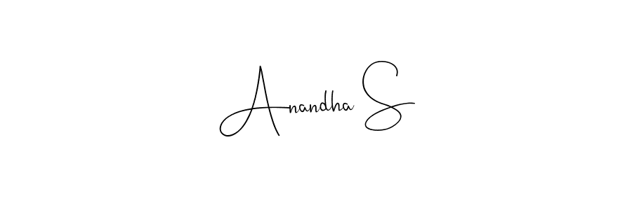 See photos of Anandha S official signature by Spectra . Check more albums & portfolios. Read reviews & check more about Andilay-7BmLP font. Anandha S signature style 4 images and pictures png
