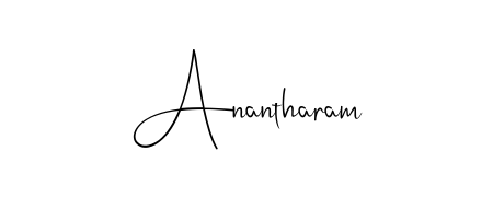 Design your own signature with our free online signature maker. With this signature software, you can create a handwritten (Andilay-7BmLP) signature for name Anantharam. Anantharam signature style 4 images and pictures png