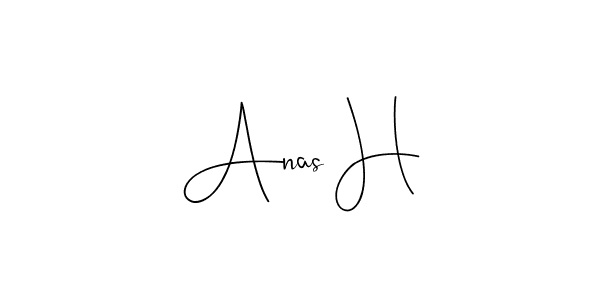 Similarly Andilay-7BmLP is the best handwritten signature design. Signature creator online .You can use it as an online autograph creator for name Anas H. Anas H signature style 4 images and pictures png