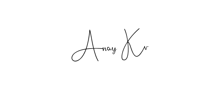 Once you've used our free online signature maker to create your best signature Andilay-7BmLP style, it's time to enjoy all of the benefits that Anay Kv name signing documents. Anay Kv signature style 4 images and pictures png