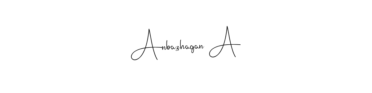 Here are the top 10 professional signature styles for the name Anbazhagan A. These are the best autograph styles you can use for your name. Anbazhagan A signature style 4 images and pictures png