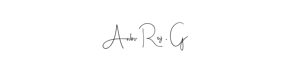 Similarly Andilay-7BmLP is the best handwritten signature design. Signature creator online .You can use it as an online autograph creator for name Anbu Raj . G. Anbu Raj . G signature style 4 images and pictures png