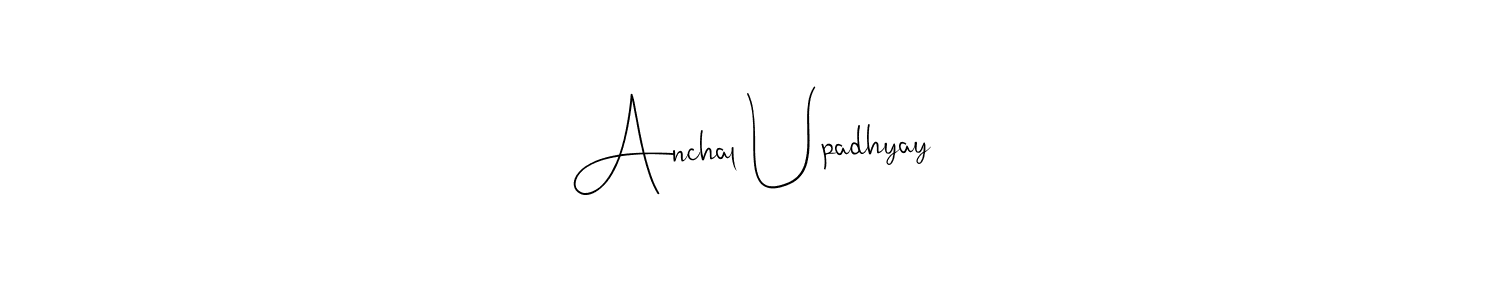 Here are the top 10 professional signature styles for the name Anchal Upadhyay. These are the best autograph styles you can use for your name. Anchal Upadhyay signature style 4 images and pictures png