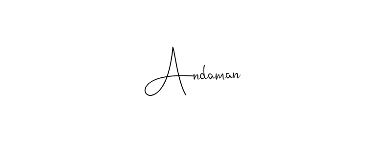 Use a signature maker to create a handwritten signature online. With this signature software, you can design (Andilay-7BmLP) your own signature for name Andaman . Andaman  signature style 4 images and pictures png