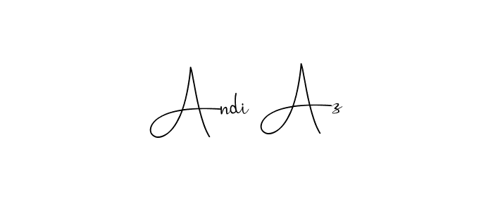 How to make Andi Az signature? Andilay-7BmLP is a professional autograph style. Create handwritten signature for Andi Az name. Andi Az signature style 4 images and pictures png