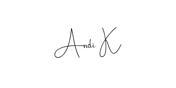 Also You can easily find your signature by using the search form. We will create Andi K name handwritten signature images for you free of cost using Andilay-7BmLP sign style. Andi K signature style 4 images and pictures png