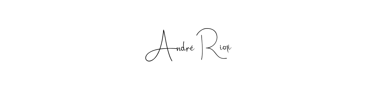 Best and Professional Signature Style for André Rioli. Andilay-7BmLP Best Signature Style Collection. André Rioli signature style 4 images and pictures png