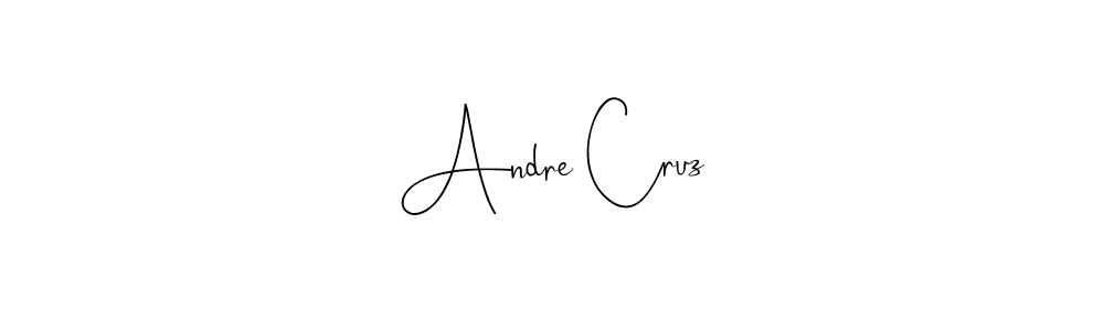 Use a signature maker to create a handwritten signature online. With this signature software, you can design (Andilay-7BmLP) your own signature for name Andre Cruz. Andre Cruz signature style 4 images and pictures png