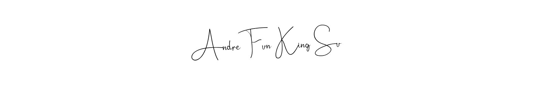 Make a beautiful signature design for name Andre Fun King Su. With this signature (Andilay-7BmLP) style, you can create a handwritten signature for free. Andre Fun King Su signature style 4 images and pictures png