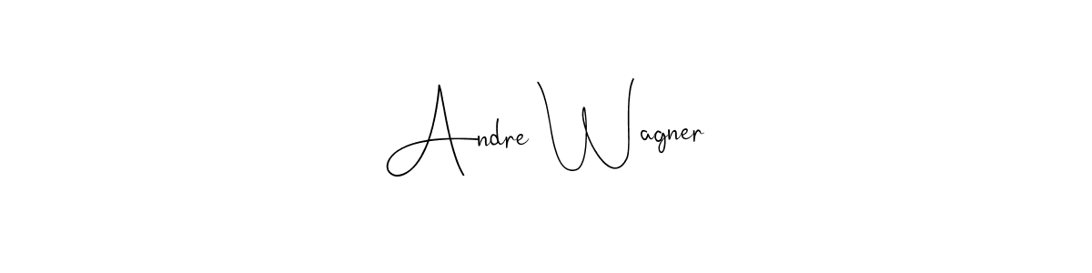 You can use this online signature creator to create a handwritten signature for the name Andre Wagner. This is the best online autograph maker. Andre Wagner signature style 4 images and pictures png