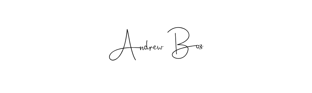 See photos of Andrew Boz official signature by Spectra . Check more albums & portfolios. Read reviews & check more about Andilay-7BmLP font. Andrew Boz signature style 4 images and pictures png