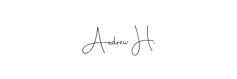 How to Draw Andrew H. signature style? Andilay-7BmLP is a latest design signature styles for name Andrew H.. Andrew H. signature style 4 images and pictures png