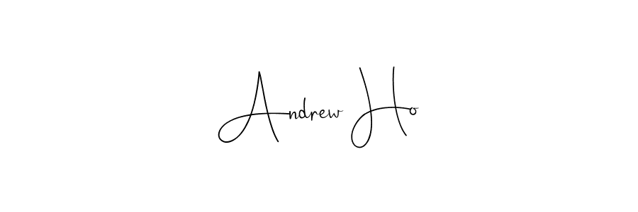 Design your own signature with our free online signature maker. With this signature software, you can create a handwritten (Andilay-7BmLP) signature for name Andrew Ho. Andrew Ho signature style 4 images and pictures png