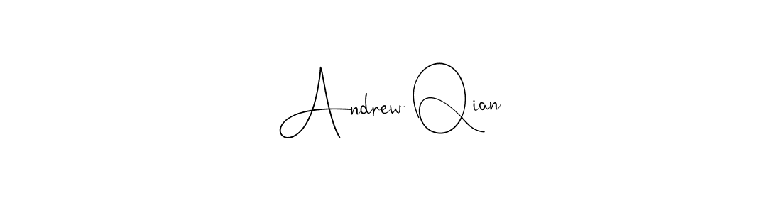 Use a signature maker to create a handwritten signature online. With this signature software, you can design (Andilay-7BmLP) your own signature for name Andrew Qian. Andrew Qian signature style 4 images and pictures png