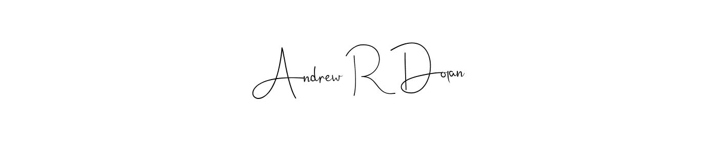 Make a short Andrew R Dolan signature style. Manage your documents anywhere anytime using Andilay-7BmLP. Create and add eSignatures, submit forms, share and send files easily. Andrew R Dolan signature style 4 images and pictures png