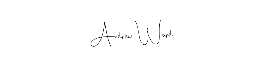 Make a beautiful signature design for name Andrew Ward. Use this online signature maker to create a handwritten signature for free. Andrew Ward signature style 4 images and pictures png