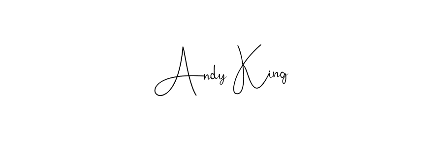 Design your own signature with our free online signature maker. With this signature software, you can create a handwritten (Andilay-7BmLP) signature for name Andy King. Andy King signature style 4 images and pictures png