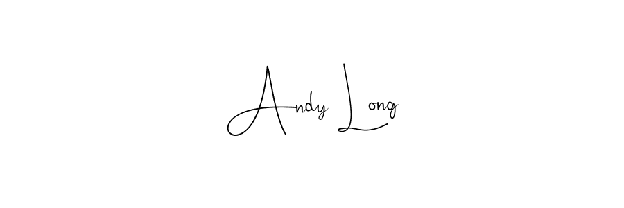Make a beautiful signature design for name Andy Long. Use this online signature maker to create a handwritten signature for free. Andy Long signature style 4 images and pictures png