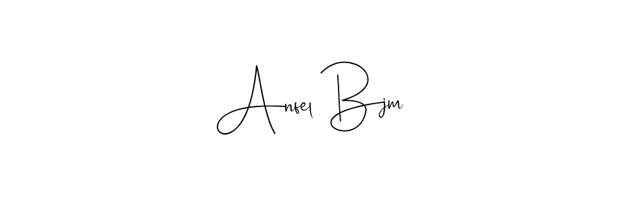 Make a short Anfel Bjm signature style. Manage your documents anywhere anytime using Andilay-7BmLP. Create and add eSignatures, submit forms, share and send files easily. Anfel Bjm signature style 4 images and pictures png