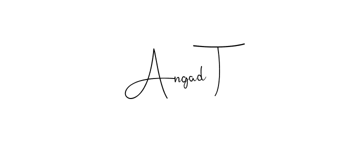 It looks lik you need a new signature style for name Angad T. Design unique handwritten (Andilay-7BmLP) signature with our free signature maker in just a few clicks. Angad T signature style 4 images and pictures png